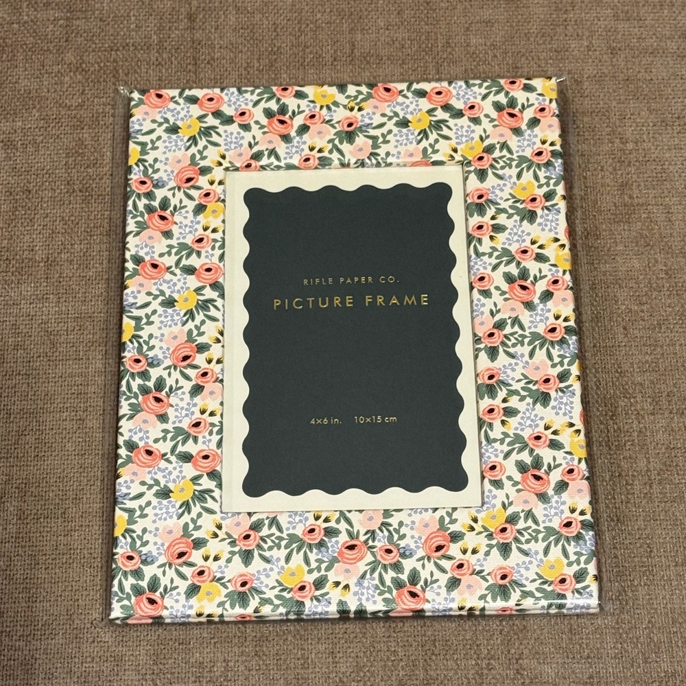 NEW Rifle Paper Co Paper Wrapped Picture Frame in Rosa - Picture 6 of 6